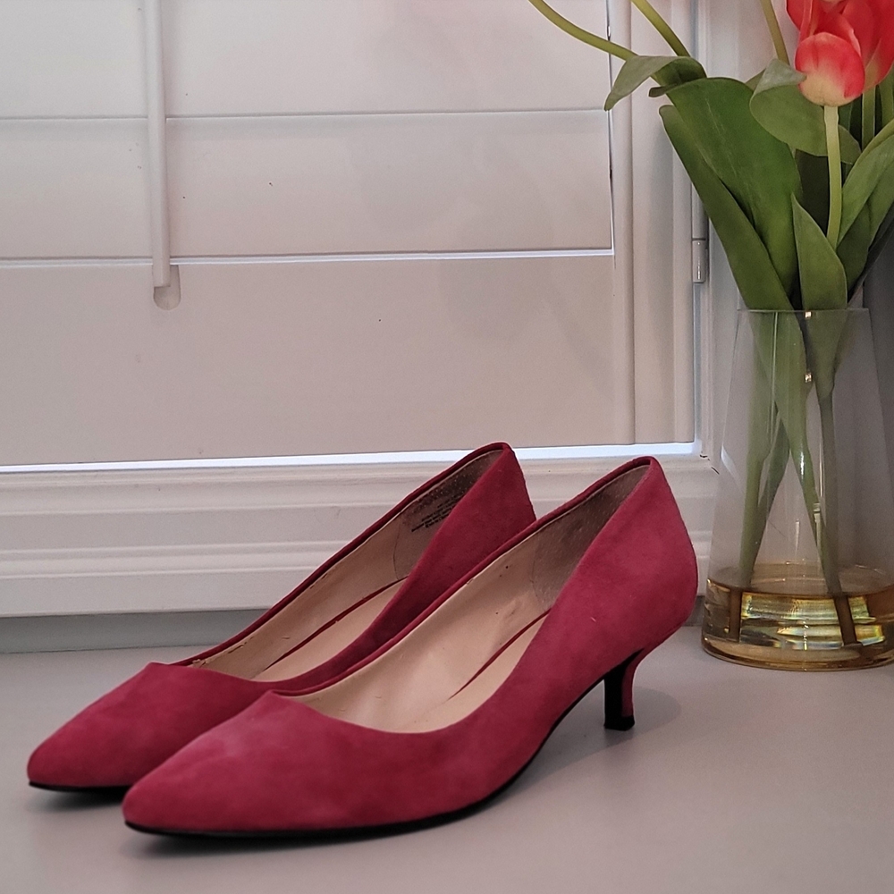 Elegant Raspberry Women's Heels